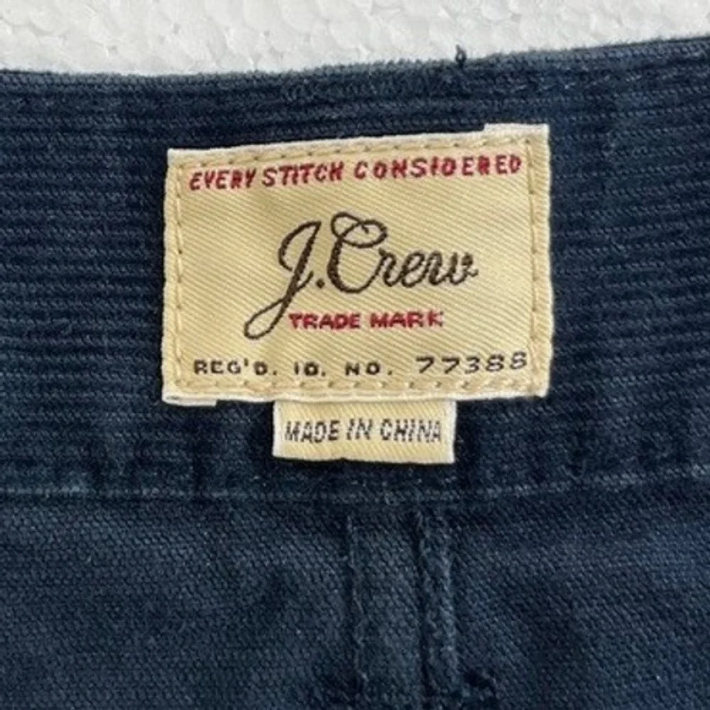 J. Crew Style 770 Corduroy‎ Pants Mens Fits 32x30 Navy Blue